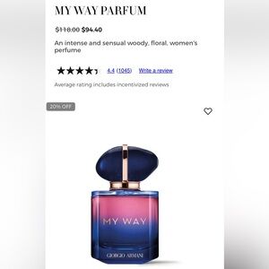 Giorgio Armani My Way Parfum Intense 30ml